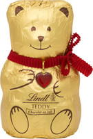 Шоколад молочный Lindt фигурный в форме медвежонка, 100г