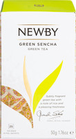 Чай Newby Сенча зелёный байховый в пакетиках, 25х2г