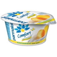 Йогурт Parmalat Comfort персик-куркума безлактозный 3%, 130г
