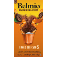 Кофе в капсулах Belmio Lungo Delicato натуральный жареный молотый, 10х5,2г