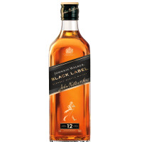 Виски Johnnie Walker Black Label 12 лет купажированный, 0.5л