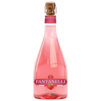 Сидр Fantanelli Fragola фруктовый ароматизированный газированный непастеризованный фильтрованный 5,5%, 750мл