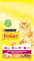 Корм сухой Friskies с курицей и овощами для кошек, 1.5кг