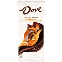 Шоколад молочный Dove с миндально-апельсиновым грильяжем, 90г