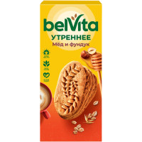 Печенье Belvita Утреннее витаминизированное фундук-мёд, 225г