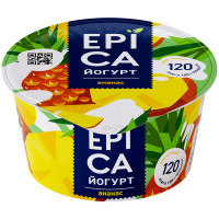 Йогурт Epica ананас 4.8%, 130г