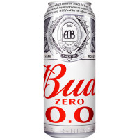 Напиток пивной безалкогольный Bud светлый 0.5%, 450мл