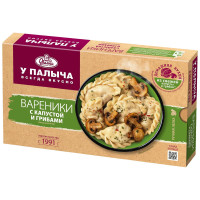 Вареники У Палыча с капустой и грибами, 450г