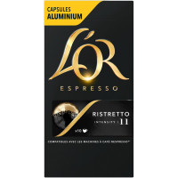 Кофе в капсулах L`or Espresso Ristretto жареный молотый, 10x5.2г