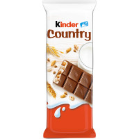 Шоколад молочный Kinder Chocolate Country со злаками, 23.5г