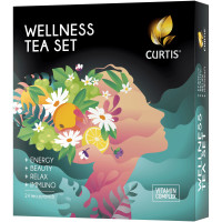 Чай Curtis Wellness Tea Set ассорти, 24х41г