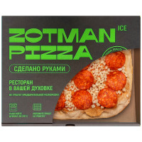 Пицца Zotman Ice Пепперони, 400г