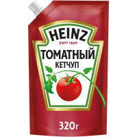 Кетчуп Heinz томатный, 320г