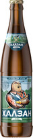 Пиво Халзан светлое фильтрованное 4.5%, 450мл
