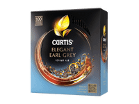 Чай Curtis Elegant Earl Grey чёрный байховый ароматизированный в пакетиках, 100х1.7г