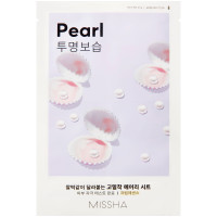 Маска для лица Missha Airy Fit Sheet Mask Pearl с экстрактом жемчуга, 19г