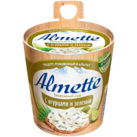 Сыр творожный Almette С огурцами и зеленью 60%, 150г