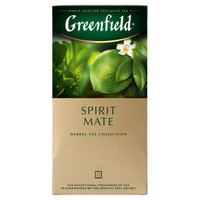 Чай Greenfield Spirit Mate травяной лайм-грейпфрут в пакетиках, 25х1.5г