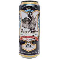 Пиво Wolpertinger тёмное нефильтрованное 5%, 500мл