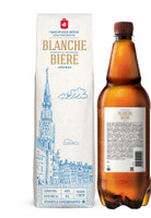 Напиток пивной Blanche Biere Пшеничное Белое нефильтрованный 4.8%, 1л