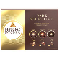 Конфеты Ferrero Rocher Dark Selection хрустящее ассорти, 187.5г