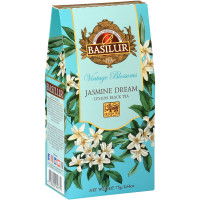 Чай Basilur Винтажные цветы Жасминовая мечта чёрный, 75г