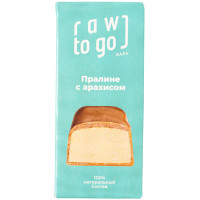 Пралине Raw To Go с арахисом, 45г