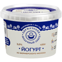 Йогурт Киржачский МЗ из фермерского молока 3%, 450г