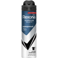 Антиперспирант-дезодорант Rexona Men Невидимый на чёрной и белой одежде спрей, 150мл Антиперспирант-дезодорант Rexona Men Невидимый на чёрной и белой одежде спрей, 150мл