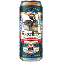 Пиво Wolpertinger Традиционное светлое фильтрованное 4.9%, 500мл