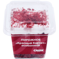 Пирожное Smak Красный бархат особенный, 100г