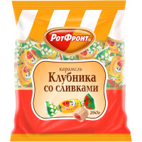 Карамель Бабаевский Клубника со сливками, 250г