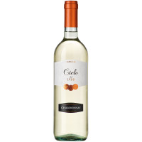 Вино Cielo Chardonnay белое полусухое 12%, 750мл