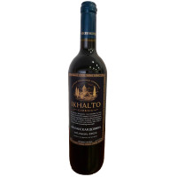 Вино Ikhalto Алазанская Долина красное полусладкое 11.5%, 750мл
