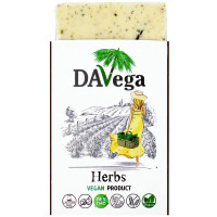 Продукт Davega веганский на основе кокосового масла с зеленью, 200г