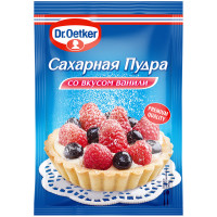 Пудра сахарная Dr.Oetker со вкусом ванили, 80г