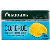 Масло сливочное Аланталь Солёное 79%, 150г