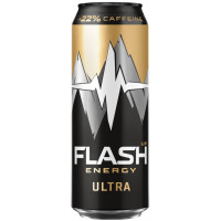 Напиток безалкогольный Flash Up Ultra Energy энергетический газированный, 450 мл