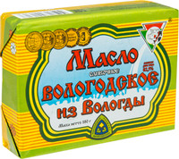 Масло сливочное Из Вологды Вологодское 82.5%, 180г