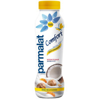 Биойогурт питьевой Parmalat Comfort безлактозный мюсли-кокос 1.5%, 290мл