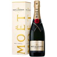 Вино игристое Moёt & Chandon Brut Imperial Champagne AOC белое брют в п/у 12%, 750мл