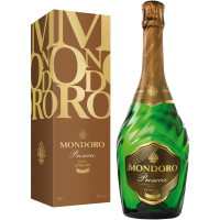 Вино игристое Mondoro Просекко белое сухое 11% в подарочной упаковке, 750мл