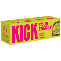 Батончик Kick Your Energy кокосовый с матчей и коллагеном в карамельном шоколаде, 45г