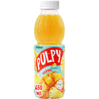 Напиток сокосодержащий Pulpy Ананас-Манго, 450мл