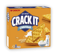 Печенье Orion Crack-it Creamy затяжное, 160г