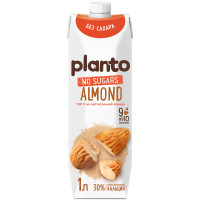 Напиток Planto Almond No Sugars миндальный без сахара ультрапастеризованный, 1л