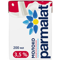 Молоко Parmalat Natura Premium питьевое ультрапастеризованное 3.5%, 200мл
