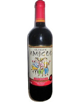 Вино Grandes Amigos столовое красное сухое 10-13%, 750мл