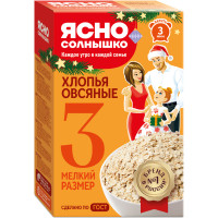 Хлопья овсяные Ясно Солнышко №3, 350г