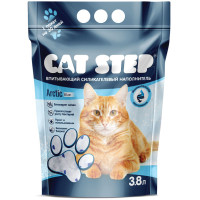 Наполнитель для кошачьего туалета Cat Step силикагелевый, 3.8л